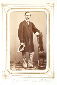 Fotografiporträtt på Theodor von Hallwyl, 1860-talet - Hallwylska museet - 107808 photo