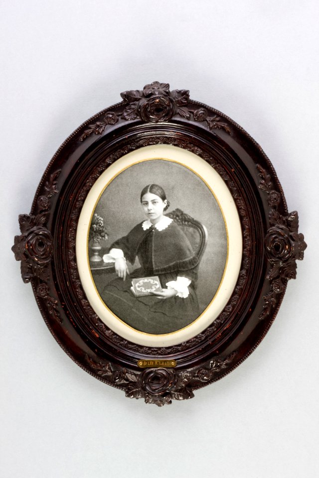 Fotografiskt porträtt av Wilhllmina von Hallwyl - Hallwylska museet - 87232
