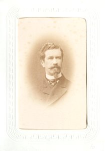 Fotografiporträtt på Walther von Hallwyl, 1875 - Hallwylska museet - 107588 photo