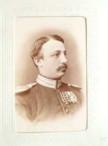 Fotografiporträtt på William von Voigts-Rhetz, 1860-tal - Hallwylska museet - 107613