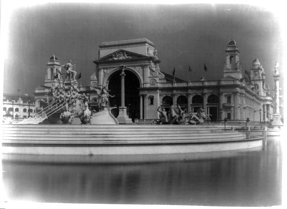 Fountain at the World's Columbian Exposition, Chicago, Ill. LCCN92501235