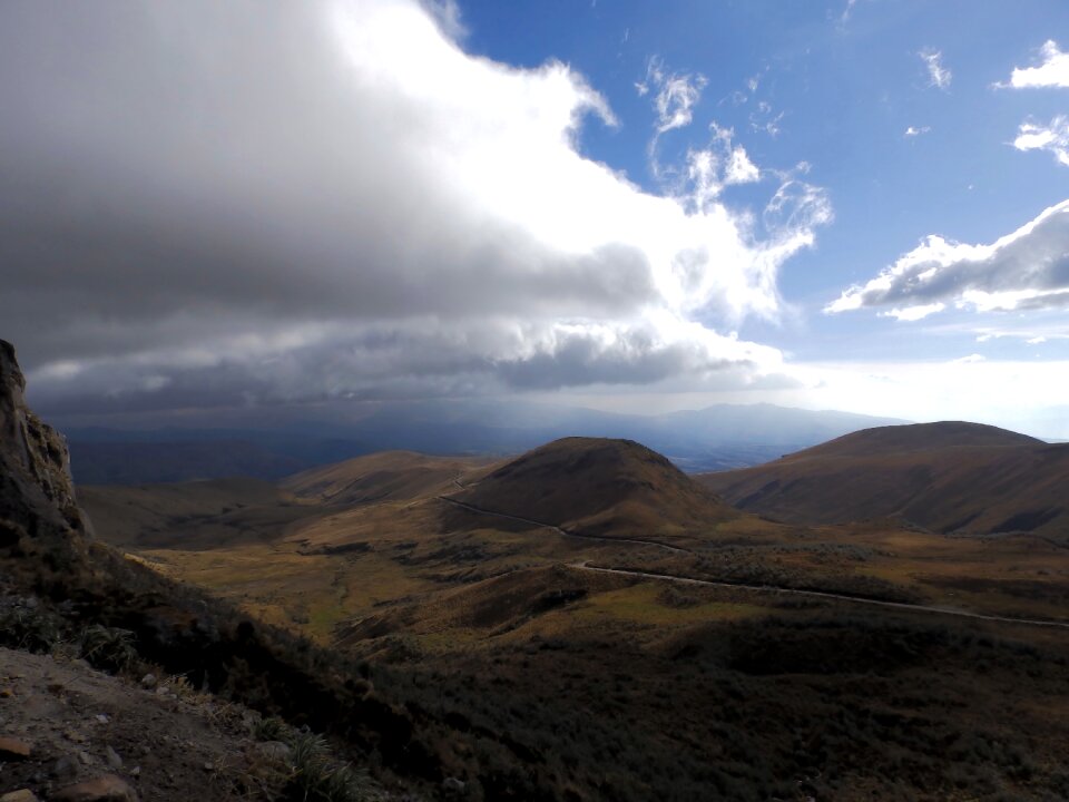 South america the equator ecuador