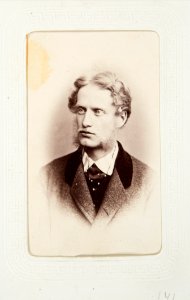 Fotografiporträtt på man - Hallwylska museet - 107730