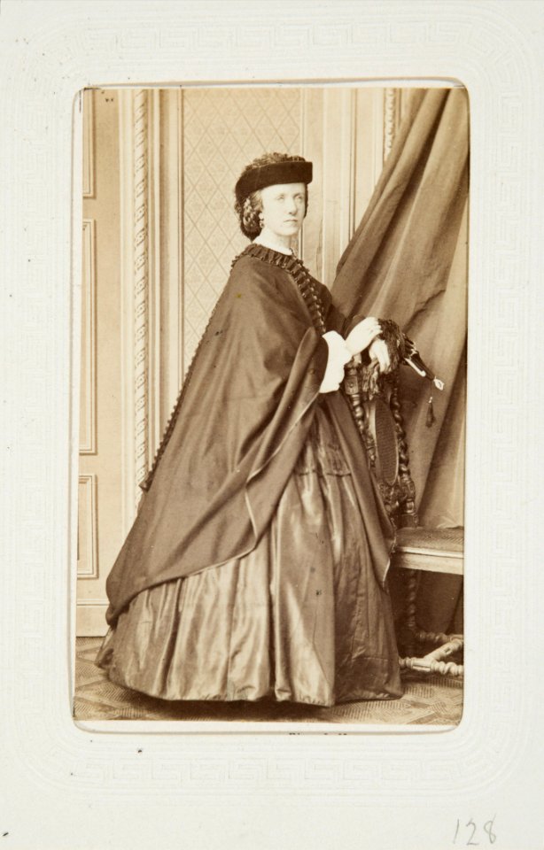 Fotografiporträtt på Mary von Werdt - Hallwylska museet - 107745