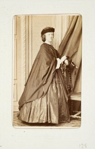Fotografiporträtt på Mary von Werdt - Hallwylska museet - 107745