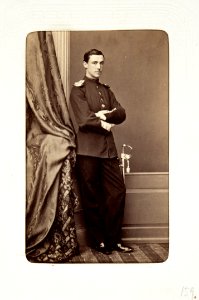 Fotografiporträtt på von Chrismar - Hallwylska museet - 107782