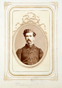 Fotografiporträtt på Walther von Hallwyl, 1860-tal - Hallwylska museet - 107795 photo