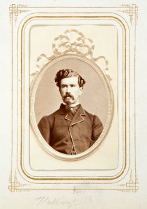 Fotografiporträtt på Walther von Hallwyl, 1860-tal - Hallwylska museet - 107795