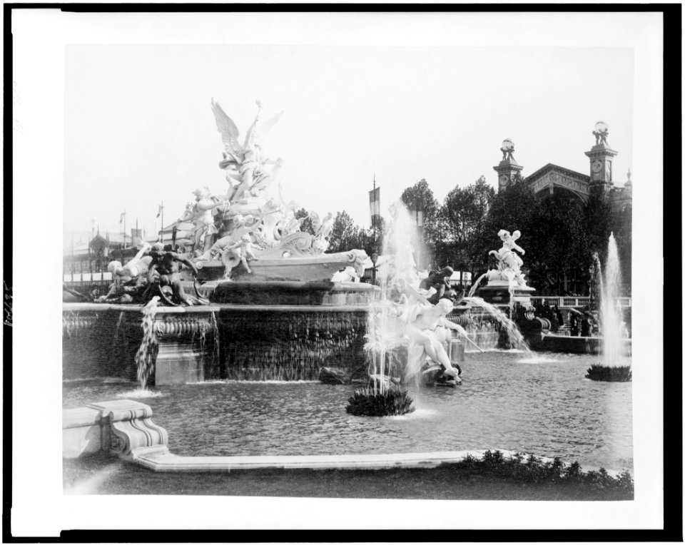 Fountain Coutan, Paris Exposition, 1889 LCCN92519912