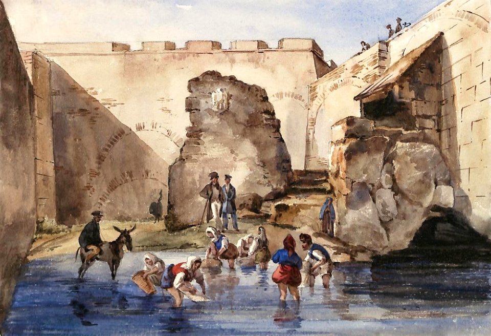 Fountain of Arethusa at Syracuse