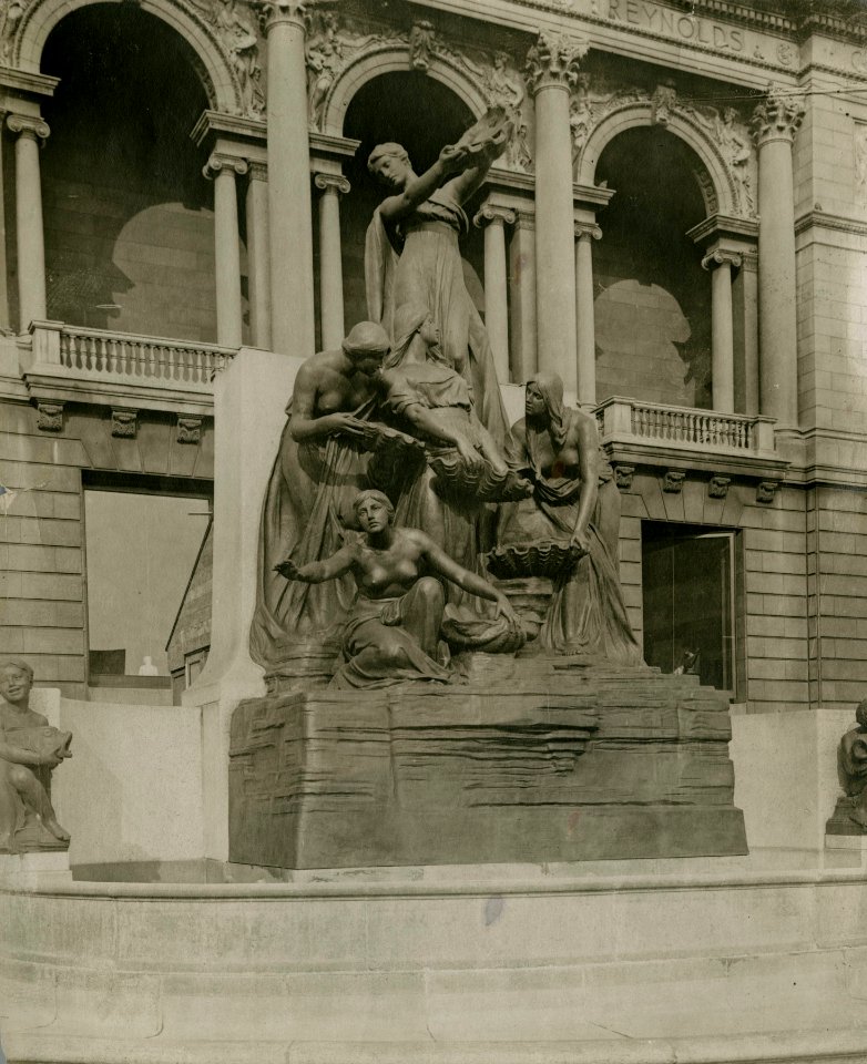 Fountain of the Great Lakes, the Art Institute of Chicago, 1913 (NBY 937)