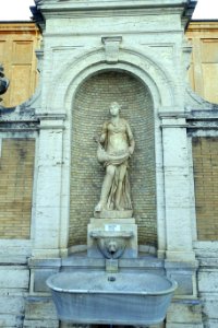 Fountain - Vatican Museums - DSC00659 photo