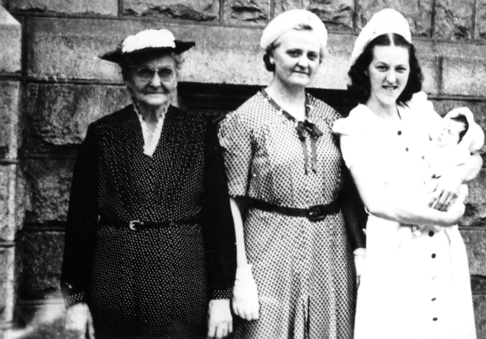 Four generations of a family