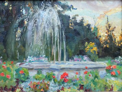 Fountain. A Study by Klavdiya Mikhaylova (1910s)