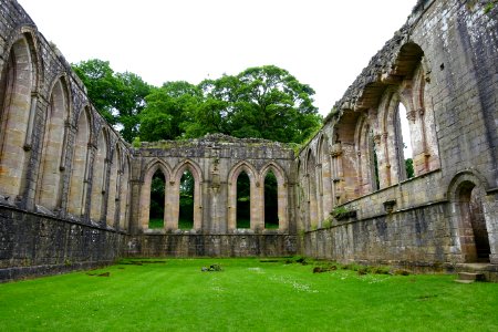 Fountains Abbey - North Yorkshire, England - DSC00654 photo