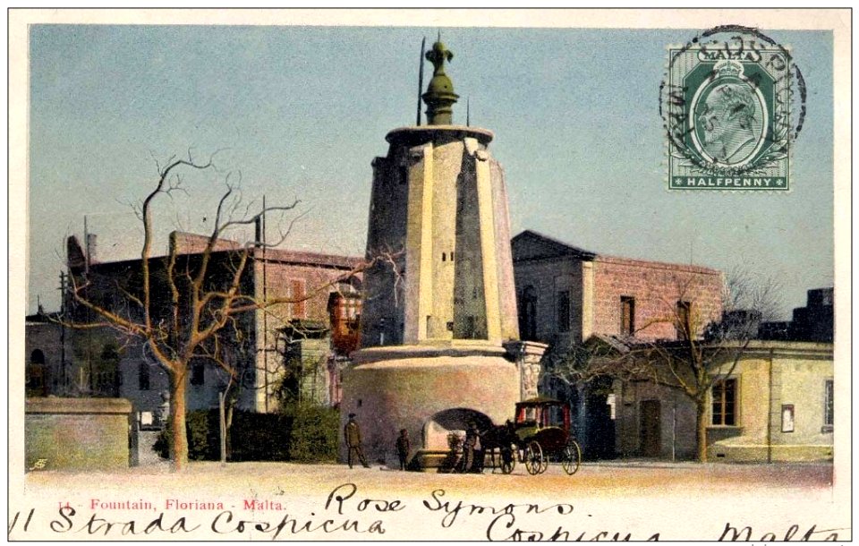 Fountain, Floriana - Malta