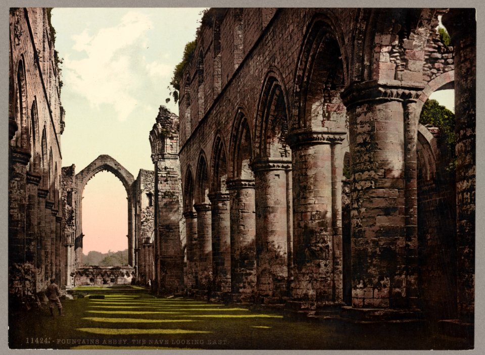 Fountains Abbey. The Nave Looking East LCCN2017659196