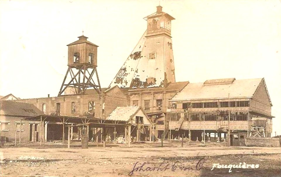 Fouquières-lez-Lens - Fosse n° 6 - 14 des mines de Courrières (C)