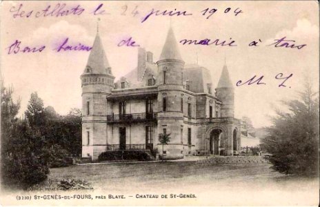 Fours - château de Saint-Genès 3
