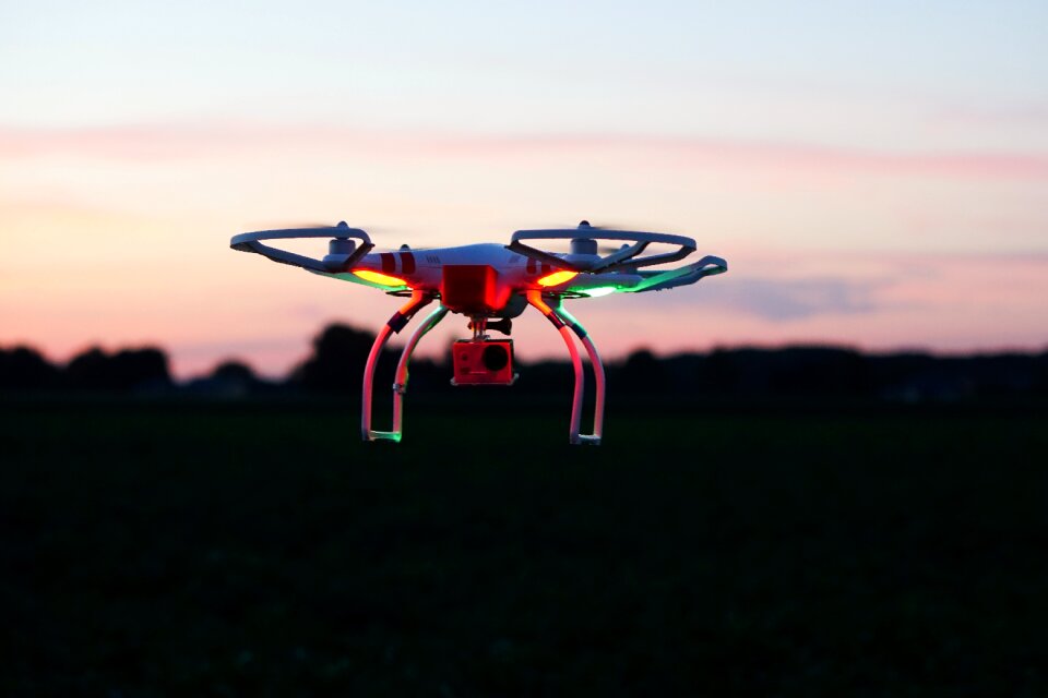 Quadcopter copter field