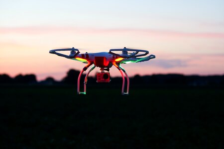 Quadcopter copter field