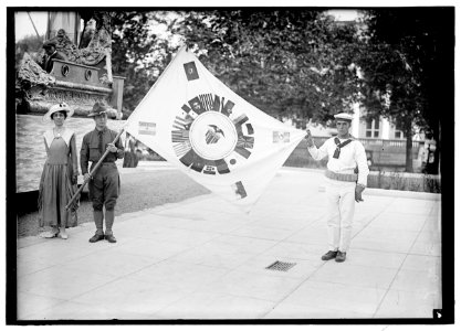 FOURTH OF JULY. MRS. J. WILMUTH GARY AND ALLIED FLAG LCCN2016869362