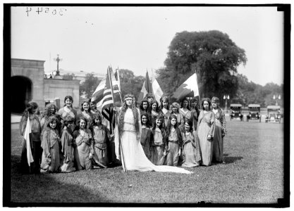 FOURTH OF JULY. TABLEAU ON ELLIPSE- 'LIBERTY,' 'COLUMBIA,' AND DANCERS LCCN2016870157