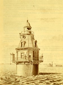 Fourth order light-house, Long Island Sound ppmsca.09339 photo