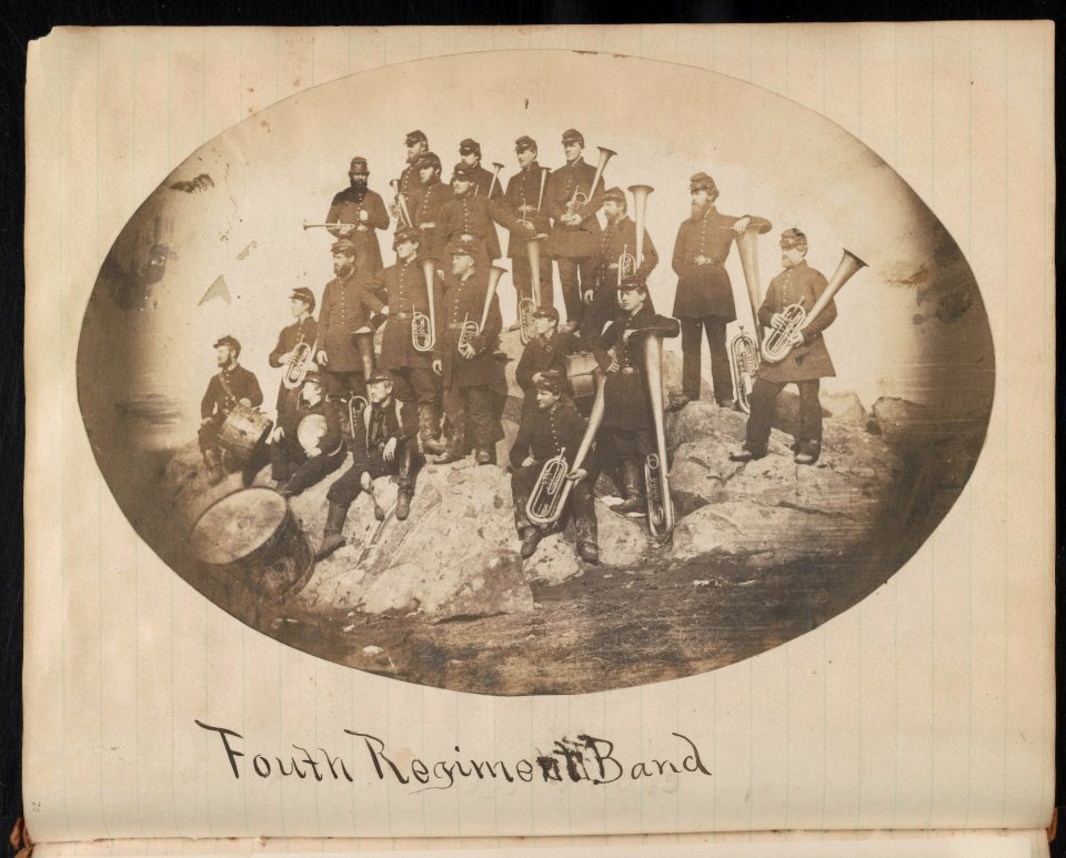 Fouth (i.e. Fourth) Regiment band LCCN2014646384