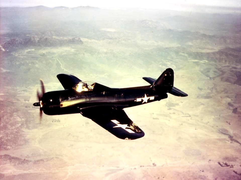 FR-1 Fireball of VF-41 in flight c1945