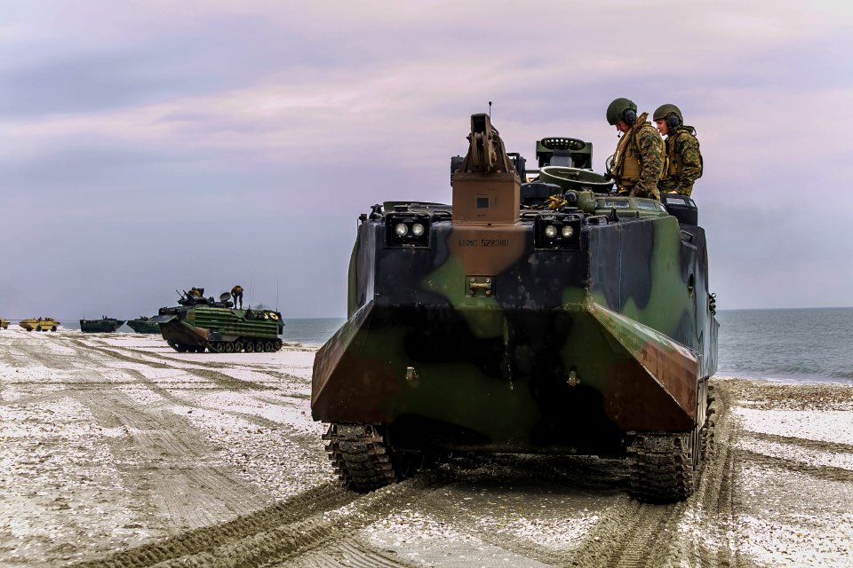 Fox Company Lands in Romania for Spring Storm 2018 (39872019685)