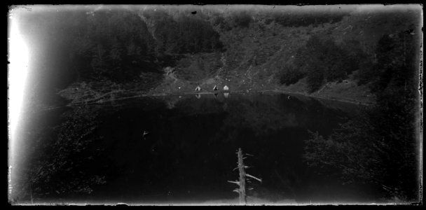 FRAC31555 67Fi142 - Pyrénées. Aulus-les-Bains. Etang de Guzet