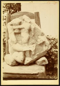 Fragment de sculpture (chez Mr Dezeimeris) - J-A Brutails - Université Bordeaux Montaigne - 0250