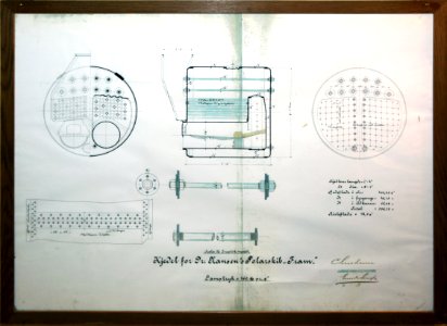 Fram Boiler engineering drawing photo