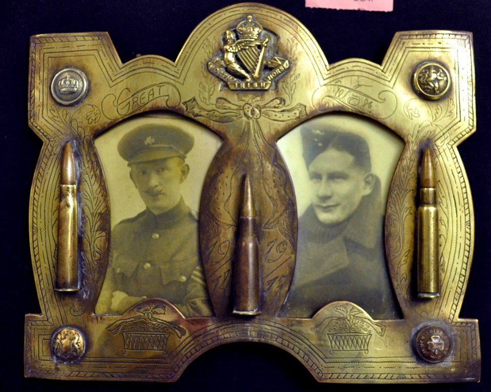 Framed photo of Sgt Richard Mahon