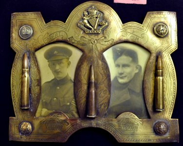 Framed photo of Sgt Richard Mahon