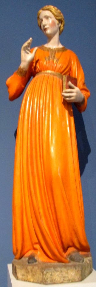 Francesco di valdambrino, maria annunciata, siena 1420 ca.
