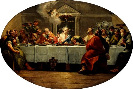 Francesco Fontebasso Last Supper Ermitage