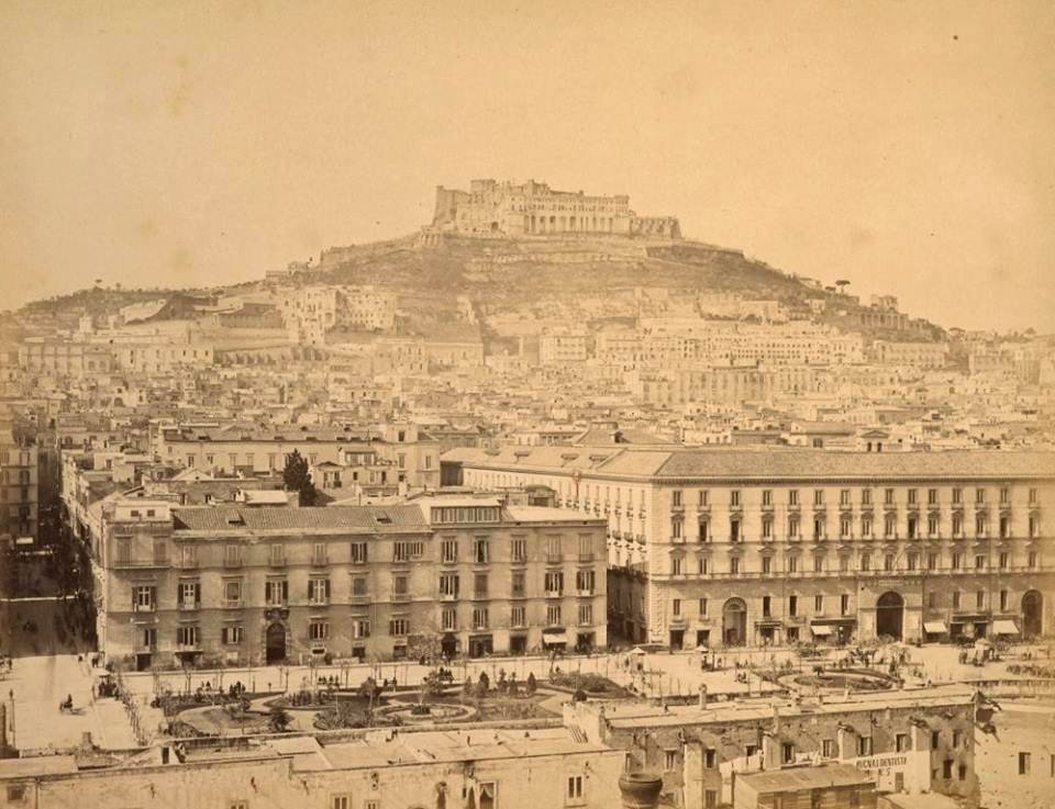 Francis Frith - Napoli, Piazza Municipio