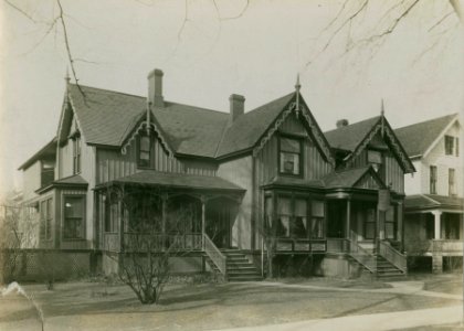 Frances Willard House, Evanston, Illinois, early 20th century (NBY 789) photo
