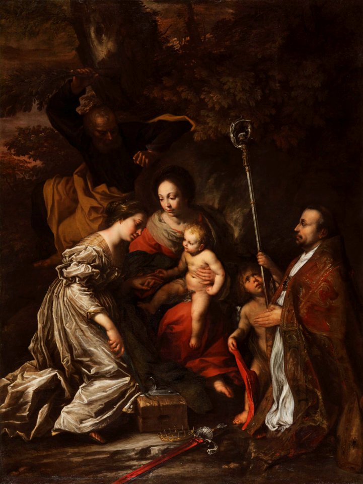 Francesco Cairo - Le Mariage mystique de sainte Catherine - Musée des Augustins - 2004 1 73