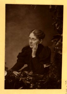 Frances Willard, half-length portrait, seated, facing left LCCN97510769