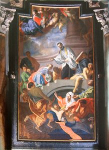Francesco Saverio battezza la regina indiana Neachile