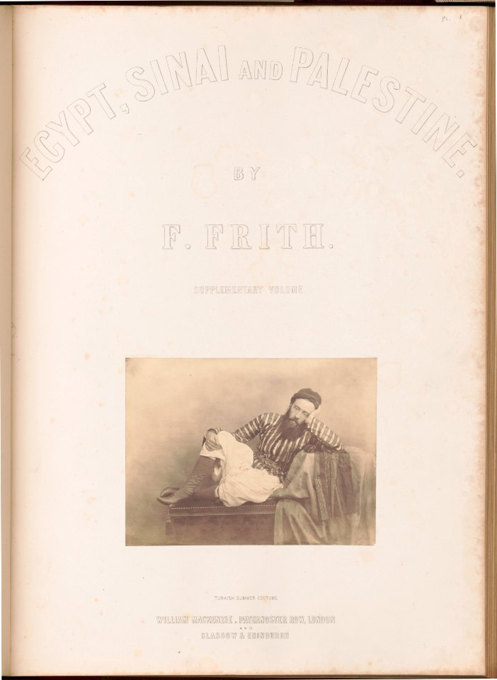 Francis Frith in Turkish summer costume LCCN2018646031