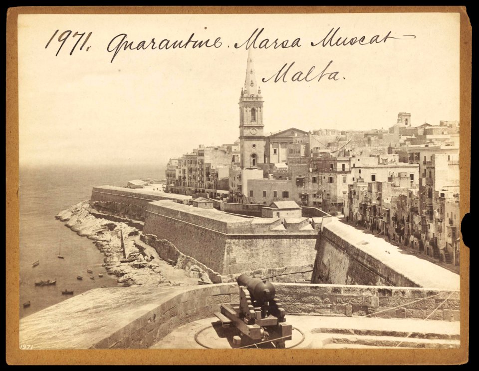 Francis Frith, Quarantine Marsa Muscat, Malta (No. 1971)