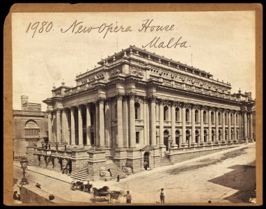 Francis Frith, New Opera House, Malta (No. 1980) photo