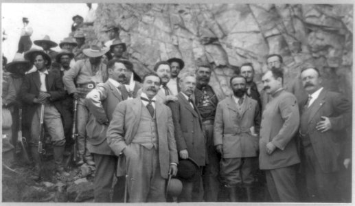 Francisco Madero with his rebel leaders LCCN2002709900