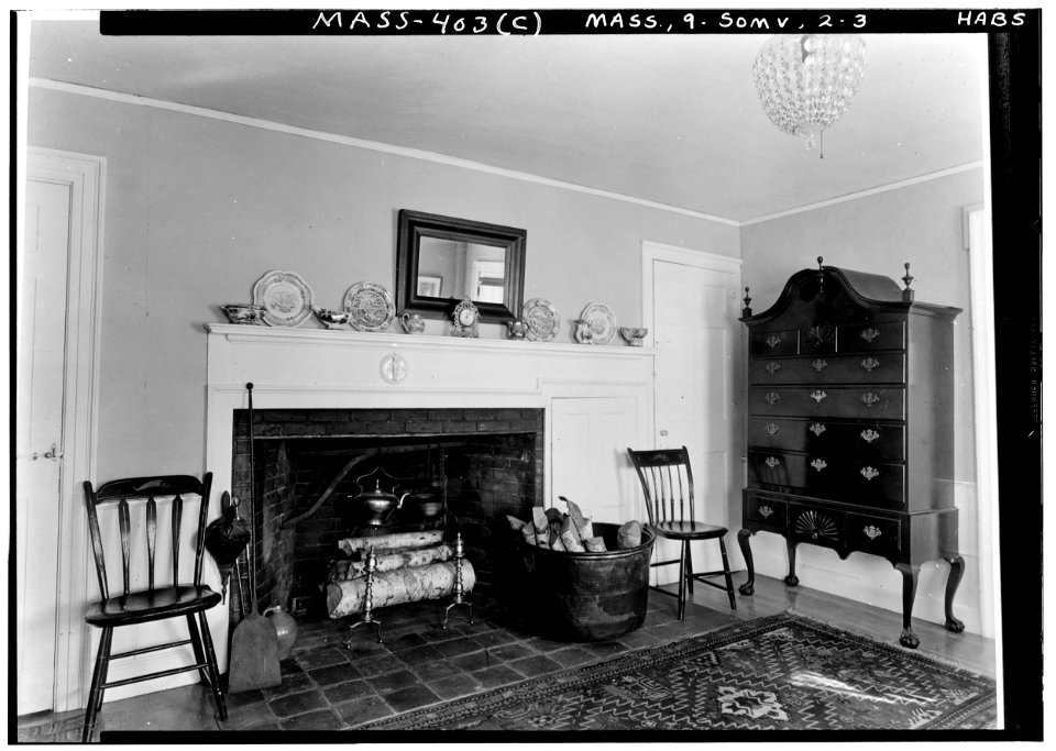 Francis Tufts House - HABS MA-403 - 081076pu