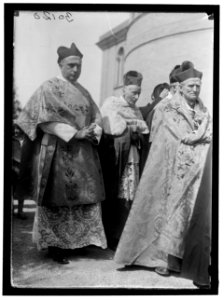 FRANCISCAN MONASTERY. SCENES AT BISHOP TURNER'S CONSECRATION LCCN2016869799