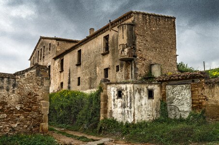 Farmhouse catalan facade